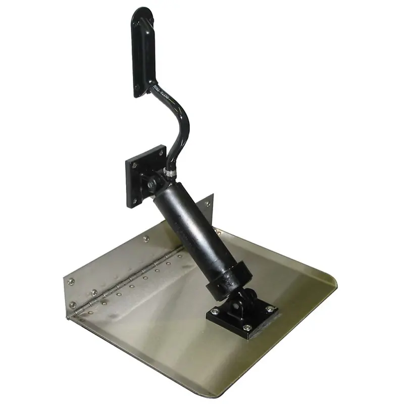 12" × 8" Trim Tab Set For Marine Vessel Leveling [N128000] 1