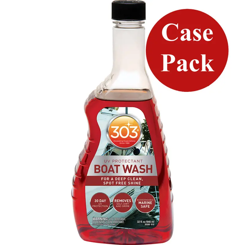 303 Boat Wash With Uv Protection – 32Oz Concentrated Formula (Case Of 6) [30586Case] 1