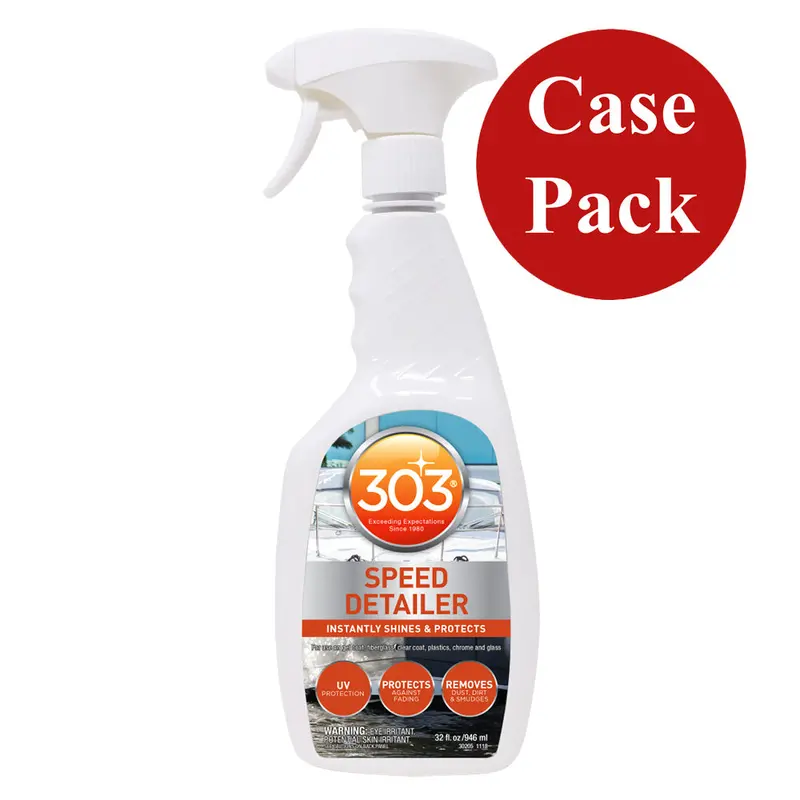 303 Marine Speed Detailer (32 Oz) – 6-Pack Case [30205Case] 1