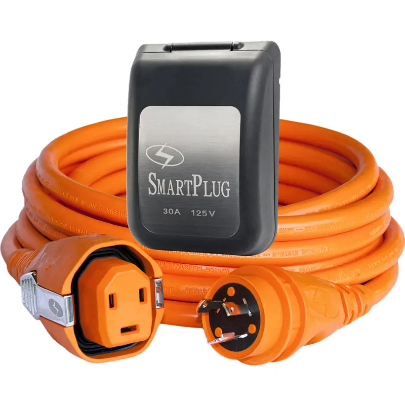 30A Smartplug Twist-Type Cordset With Black Inlet Cover – 50 Ft [C30503Bm30Pb] 1