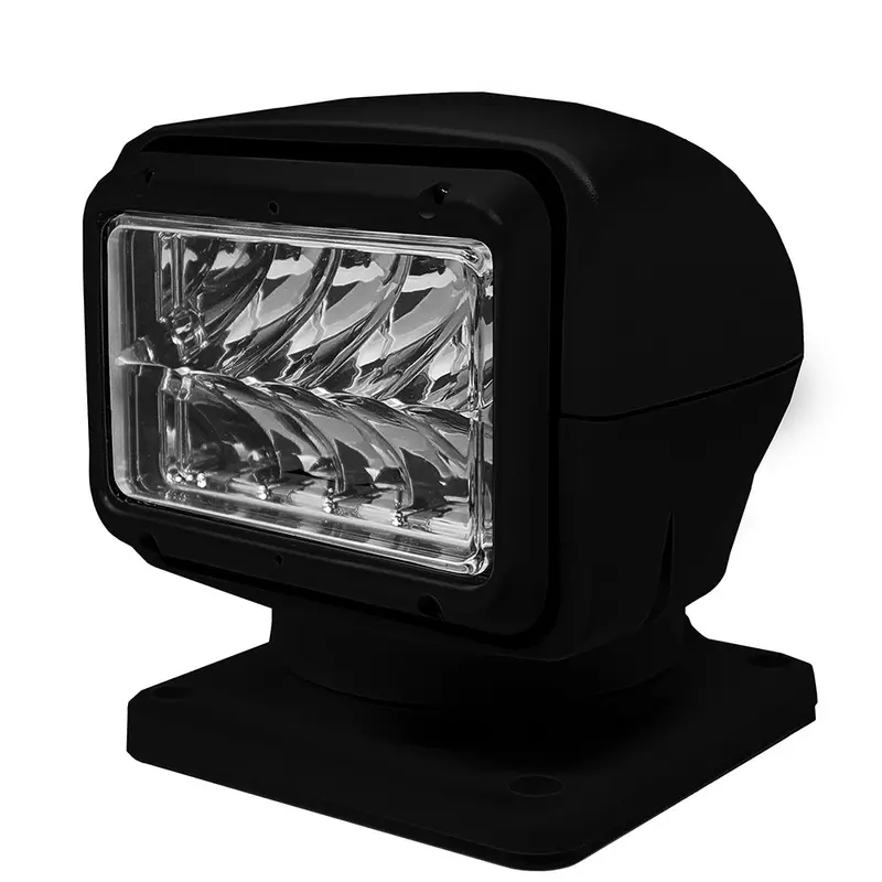 Acr Rcl-95 High-Intensity Led Searchlight – Dual-Voltage (12V/24V), Matte Black Finish 1