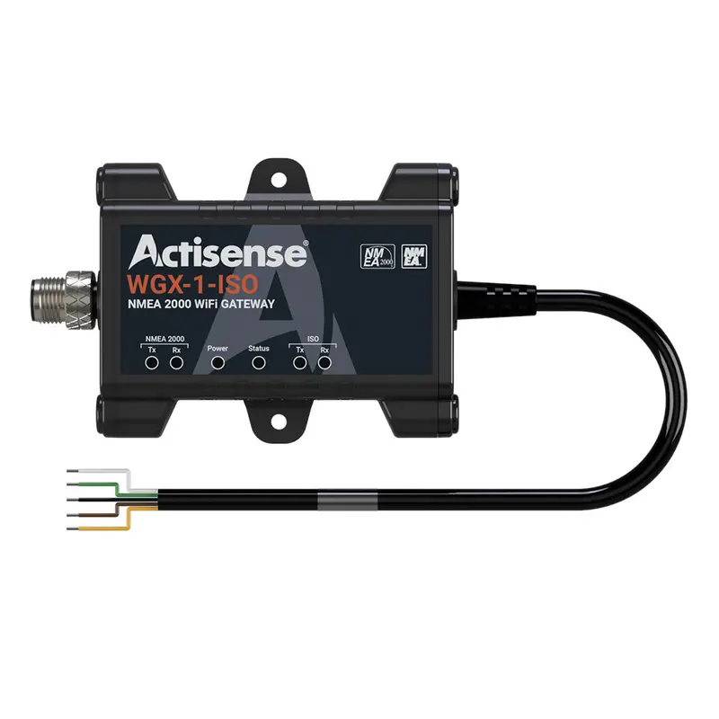 Actisense Nmea 0183 To Nmea 2000 Gateway With Wifi & Pc Interface – Iso-Compliant Connection (Wgx-1-Iso) 1