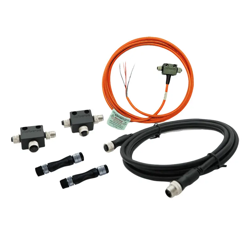 Actisense Nmea 2000 Micro Starter Kit: T-Piece, Two Universal Terminators, Two Micro Female-Female Adapters, And 4M Drop Cable (A2K-Kit-4A) 1