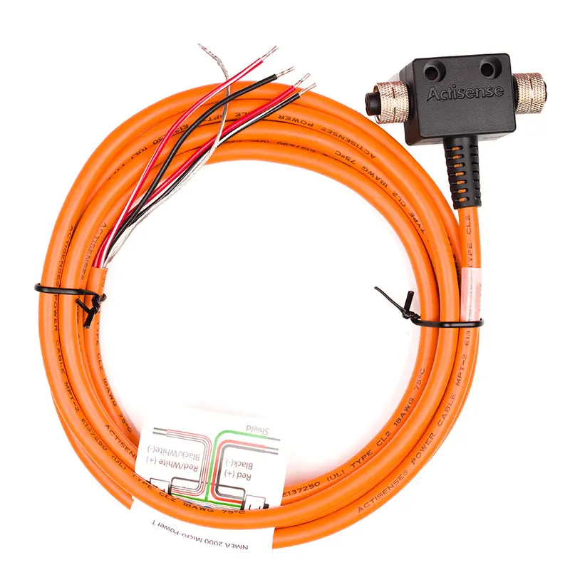 Actisense Nmea 2000 Micro T-Piece With Dual Female Connectors & 3M Ul-Certified Cable (A2K-Mpt-2) 1