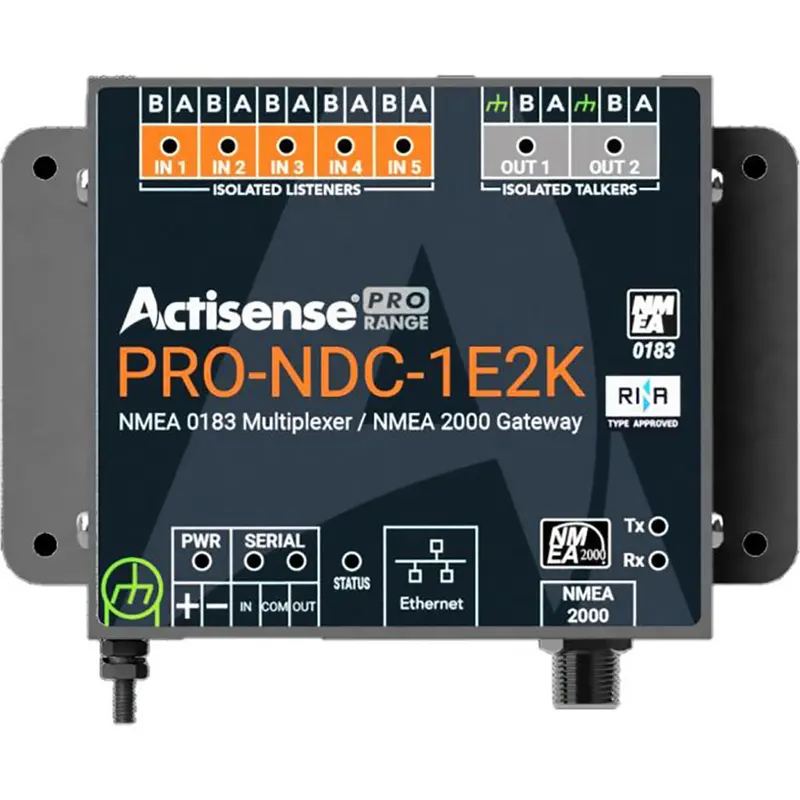 Actisense Pro-Ndc-1E2K Nmea 0183 Multiplexer With Integrated Nmea 2000 Gateway Functionality 1