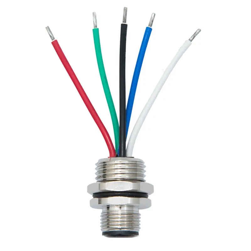 Actisense Rear Panel Mount Nmea 2000 Wired Micro 5-Pin Male Connector (A2K-Pmw-M) 1