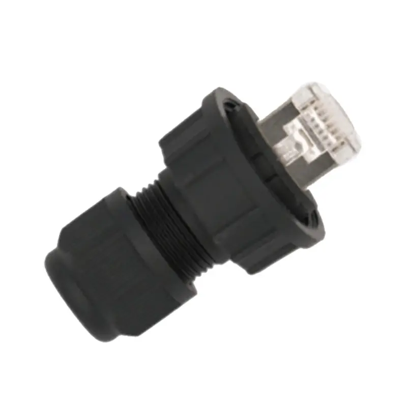 Actisense Waterproof Rj45 Ethernet Connector For Ndc-5 Marine Networking (Rj45-Ffc) 1