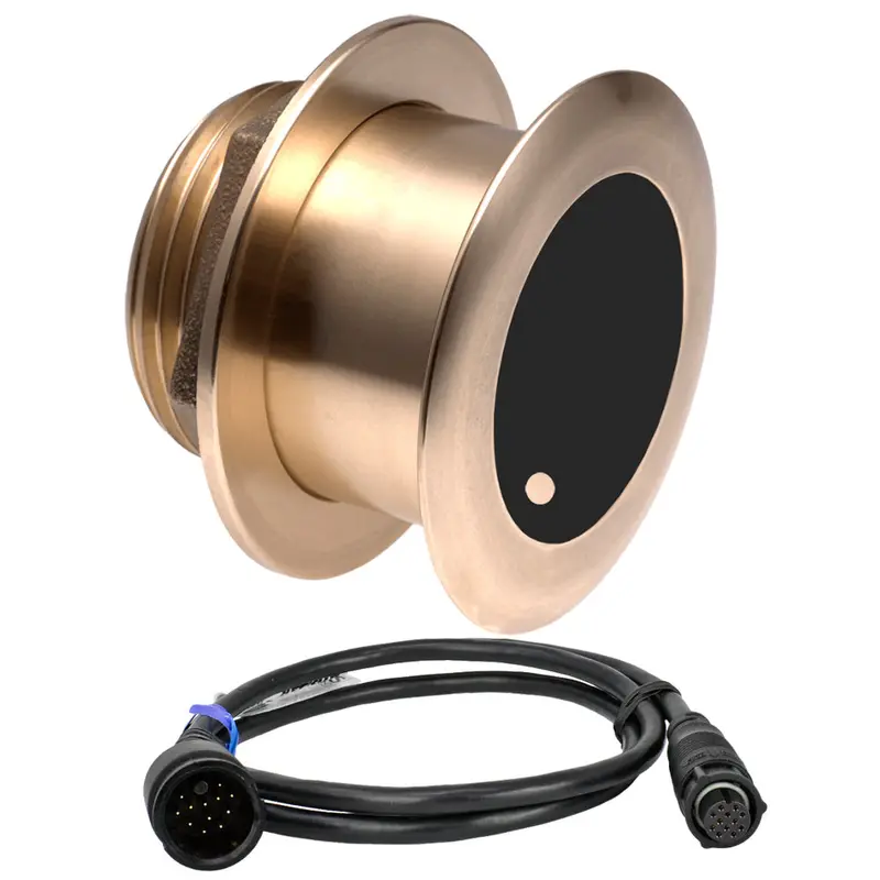 Airmar B175Mw Medium-Range Ultra-Wide Chirp Transducer – 1Kw, 20° Beam, 12-Pin Furuno Tztouch3-Compatible Thru-Hull B175C-20-Mw-12F 1