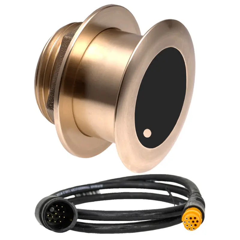 Airmar B175Mw Medium-Range Ultra-Wide Chirp Transducer – 1Kw, 20° Beam, 12-Pin Garmin-Compatible Thru-Hull B175C-20-Mw-12G 1