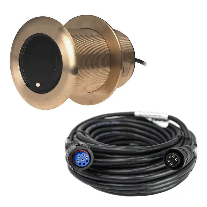 Airmar B60 Bronze Thru-Hull Transducer – 20° Tilt, 600W, 8-Pin For Garmin Systems 1