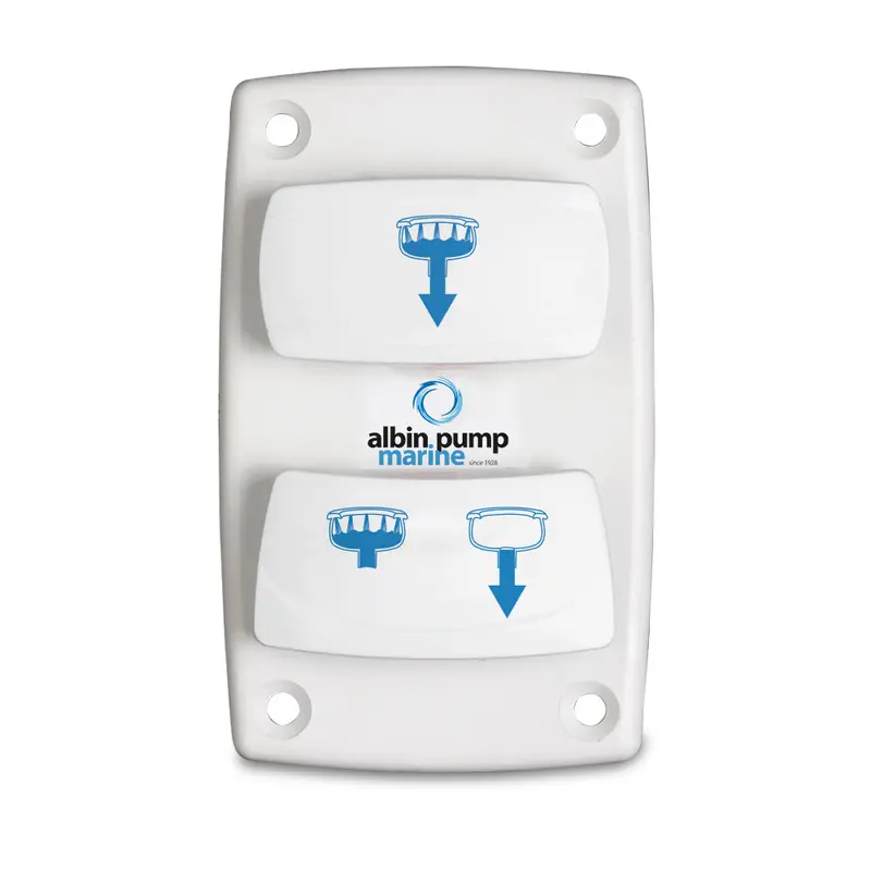 Albin Group Silent Electric Marine Toilet Rocker Switch – 12V Dc Control 1