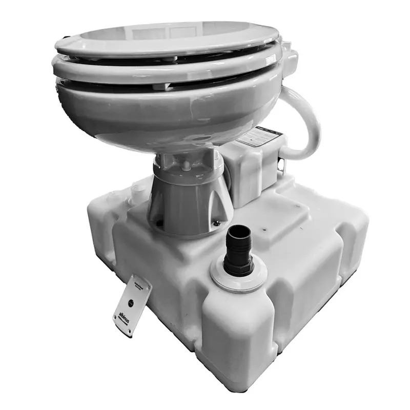 Albin Group Voyager Electric Compact Marine Toilet – 12V Dc With Holding Tank [07-06-016] 1