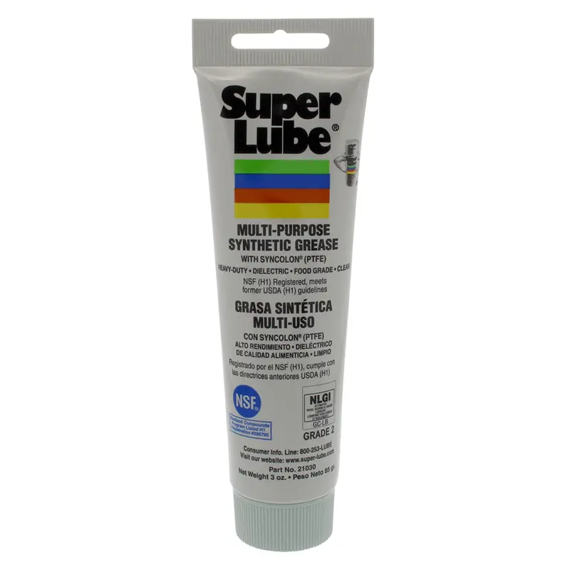 All-Purpose Synthetic Grease Tube – 3 Oz, Nsf H1 Compliant (Model 21030) 1