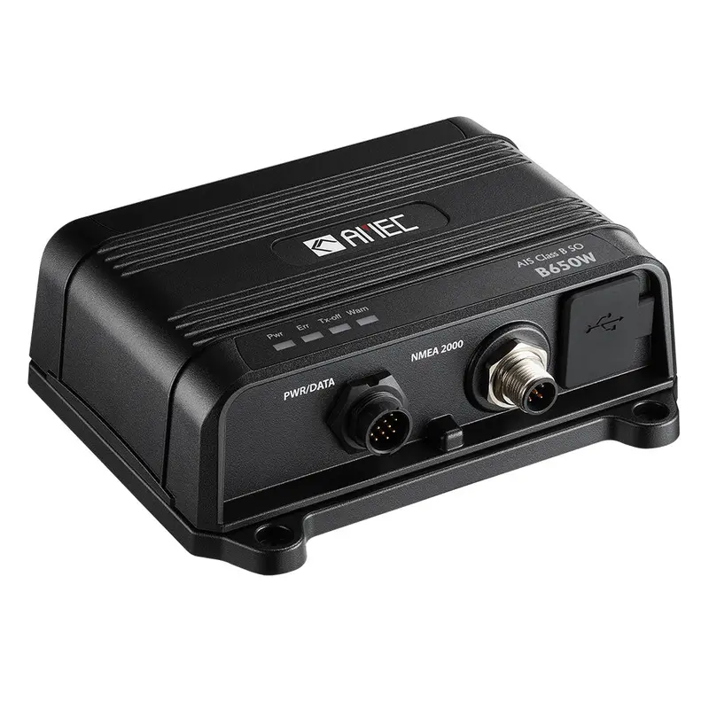 Amec B650W Class B Ais Transceiver – Wi-Fi Support, 5W Sotdma, No Splitter (Amec-B650W-010) 1