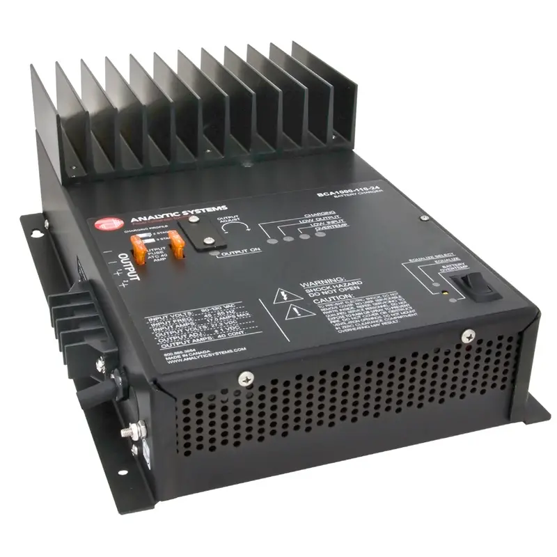 Analytic Systems Bca1000V-110-32 Dual-Bank Ac Charger – 30A, 32V Output With Digital Meter [Bca1000V-110-32] 1