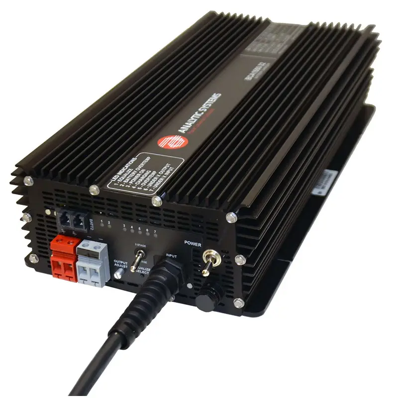 Analytic Systems Bca1050-12 2-Bank 70A Ac Battery Charger With Power Factor Correction 1