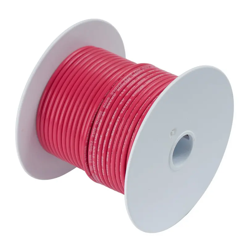 Ancor 1/0 Awg Tinned Copper Battery Cable – Red, 25-Foot Roll 1