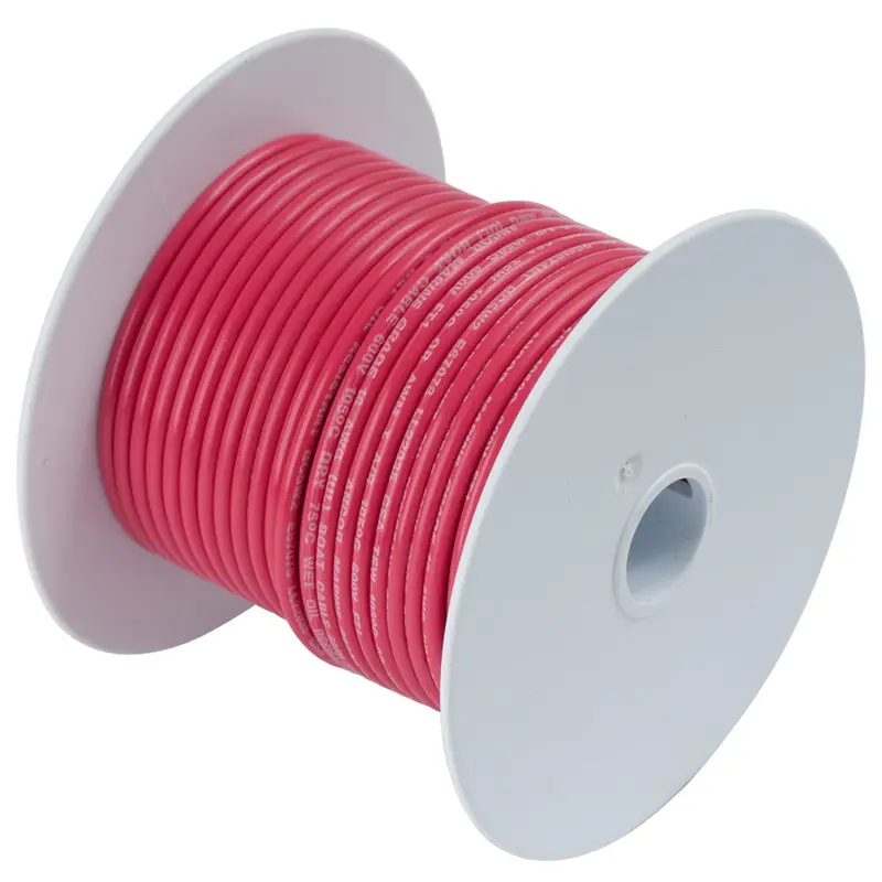 Ancor 10 Awg Red Tinned Copper Marine Wire – 500-Foot Spool 1