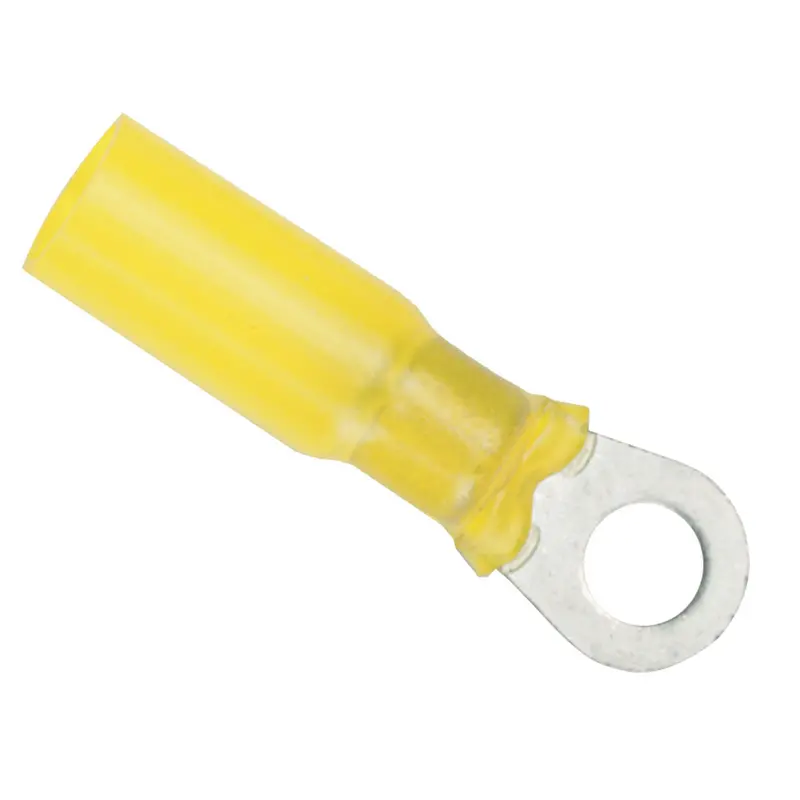 Ancor 12–10 Awg #8 Heat-Shrink Ring Terminals – 100-Pack [312299] 1