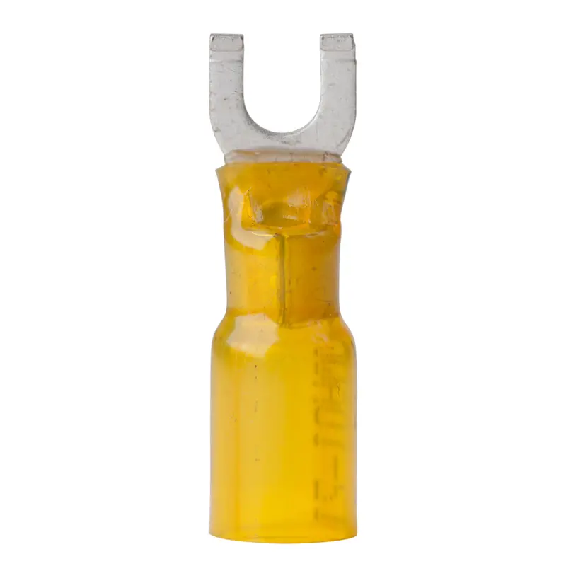 Ancor 12–10 Awg #8 Heat-Shrink Spade Terminals – 100-Pack [315299] 1