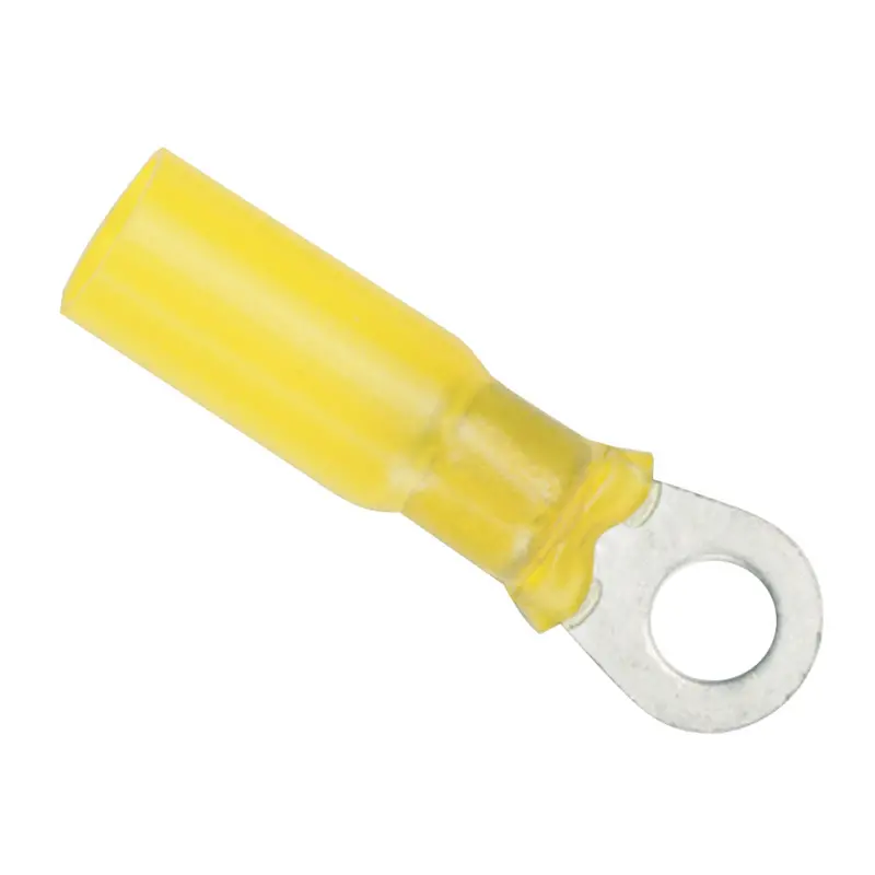 Ancor 12–10 Awg Heat-Shrink Ring Terminals – 1/4" Stud Size, 100-Pack [312499] 1