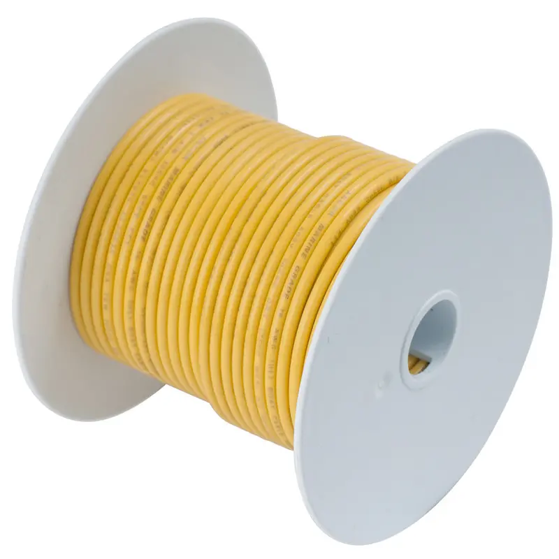 Ancor 12 Awg Yellow Primary Wiring – Marine-Grade, 100-Foot Spool [107010] 1