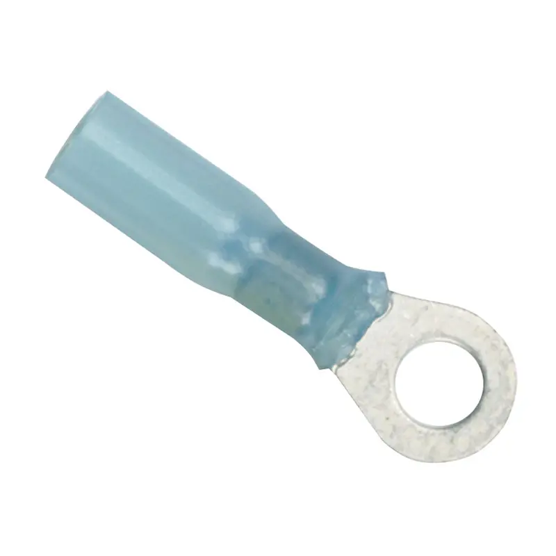 Ancor 16–14 Awg Heat-Shrink Ring Terminals – 1/4" Stud Size, 100-Pack [311499] 1