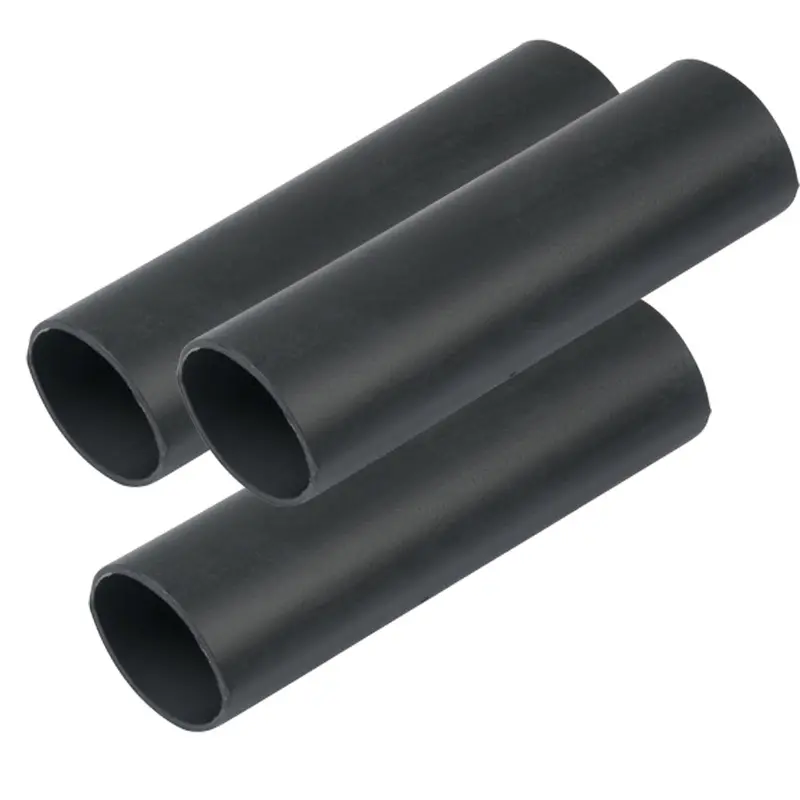 Ancor 3/4" Heavy-Duty Heat Shrink Tubing – 3" Length, Black, 3-Pack (Model 326103) 1