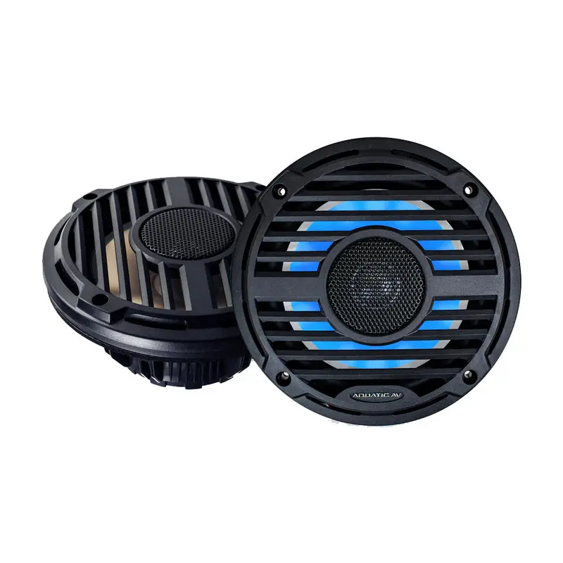 Aquatic Av Pc412 Black Pro Classic Marine Speaker – Single Unit 1