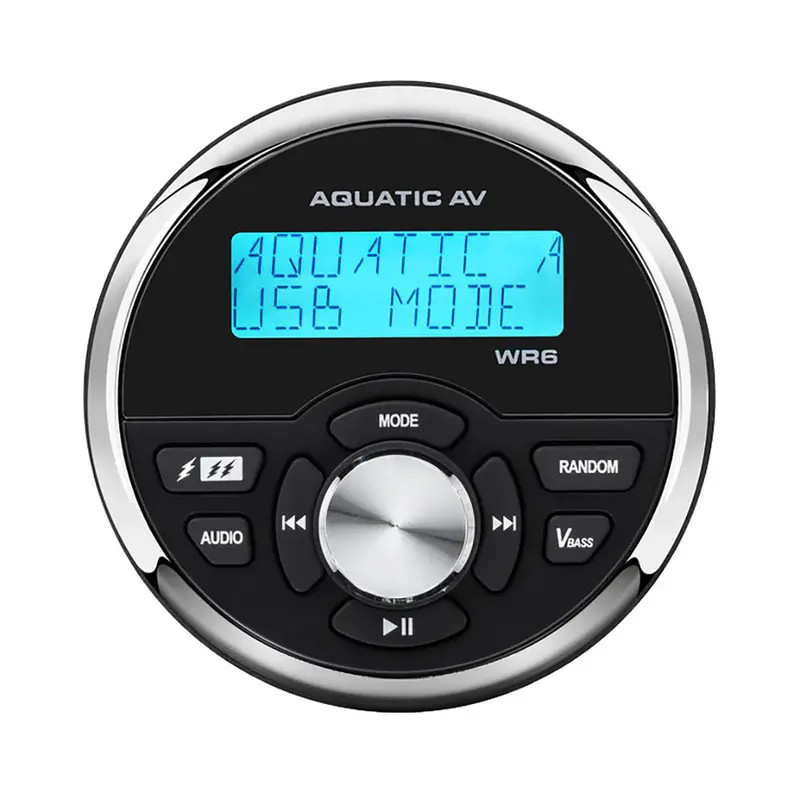 Aquatic Av Wr6 Wired Remote For 6-Series Marine Stereos – 20-Foot Cable [Wr600] 1