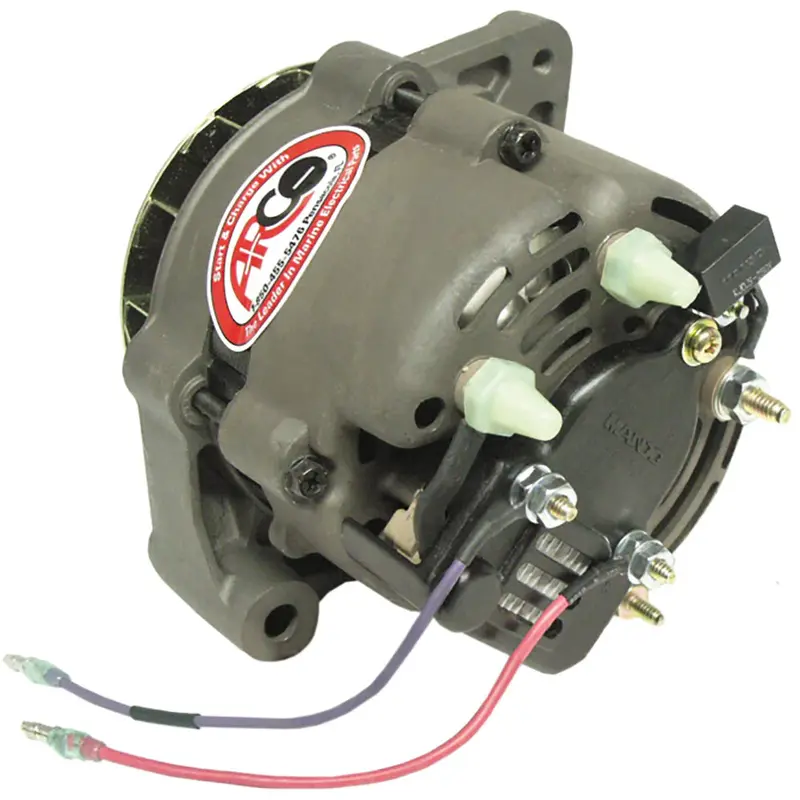 Arco Marine 12V 55A Alternator Replacement With Single-Groove Pulley 60050 1
