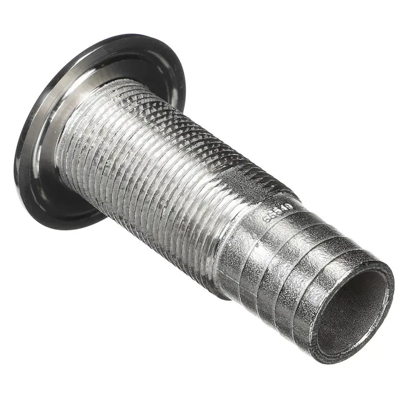 Attwood 1-1/8" Id Stainless Steel Straight Thru-Hull Fitting – Standard Length [66549-3] 1