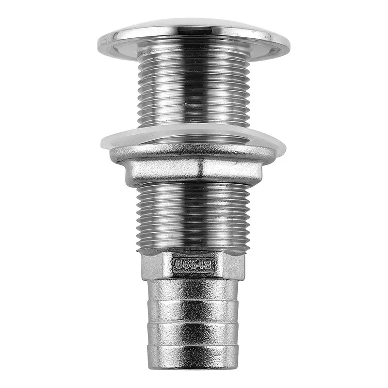 Attwood 1" Id Stainless Steel Straight Thru-Hull Fitting – Standard Length [66548-3] 1