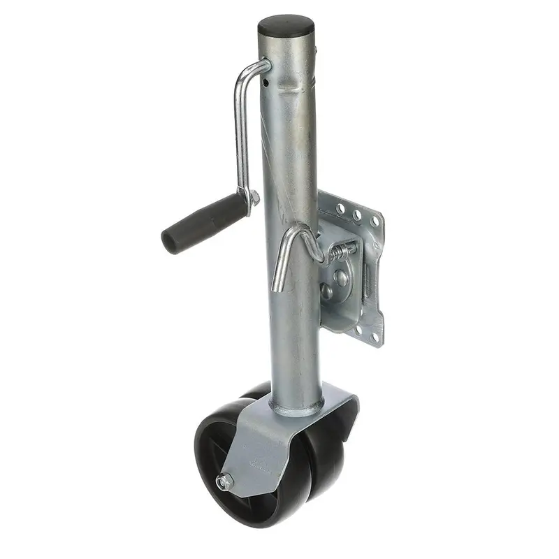 Attwood 1500 Lb Capacity Fold-Up Dual-Wheel Trailer Jack 1