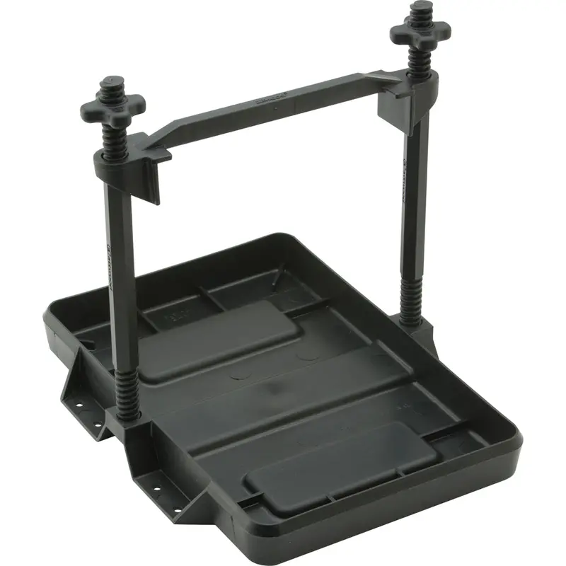 Attwood Adjustable All-Plastic Battery Tray For Group 24 Batteries (Model 9097-5) 1