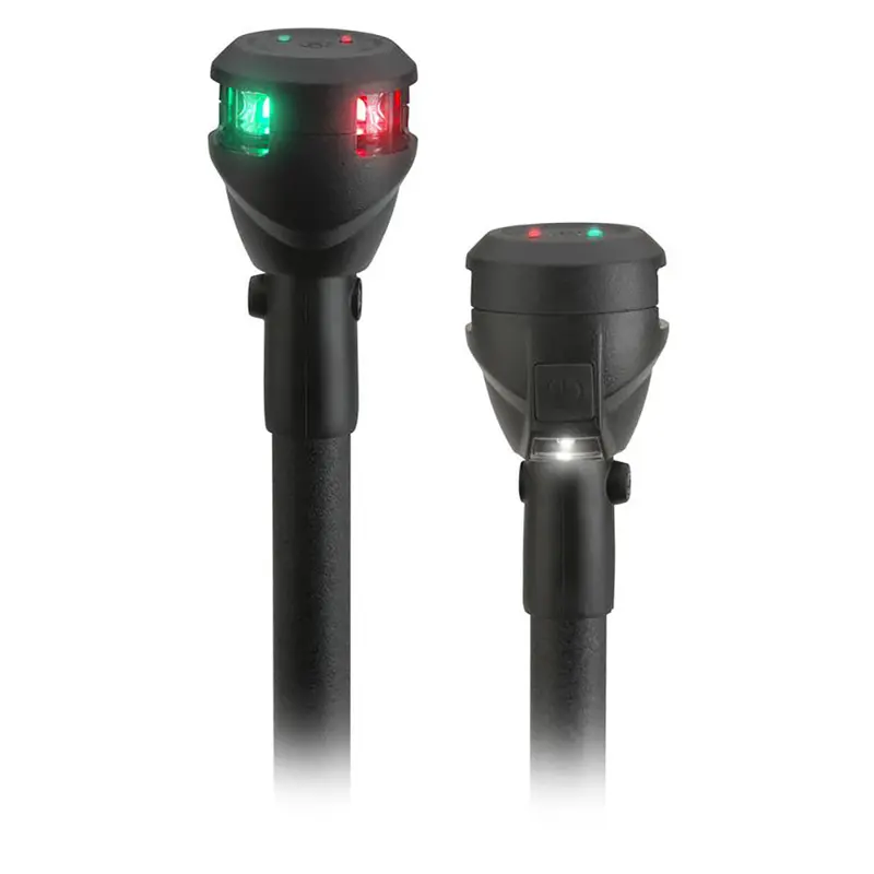 Attwood Fast-Action Bi-Color Pole Light – 14", 2-Pin, Red/Green Navigation [Nv6Lc1-14Bp7] 1