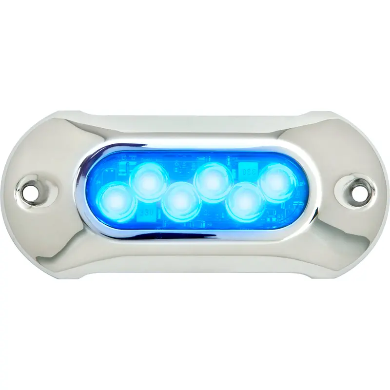 Attwood Light Armor Waterproof Underwater Light – 6-Led Blue Configuration – Model 65Uw06B-7 1