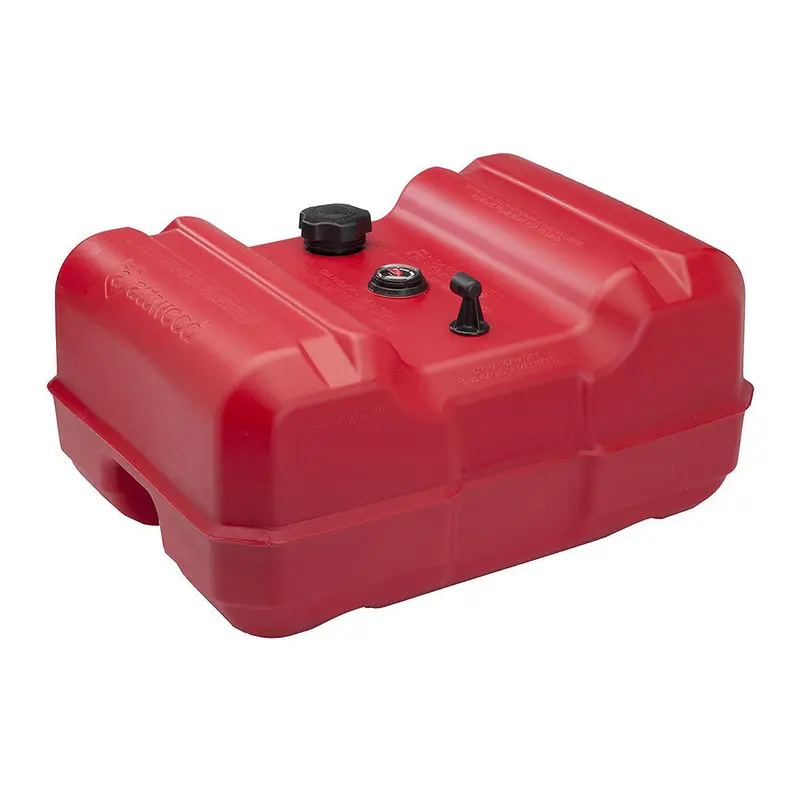 Attwood Low-Profile Portable Fuel Tank – 12-Gallon With Integrated Gauge 1