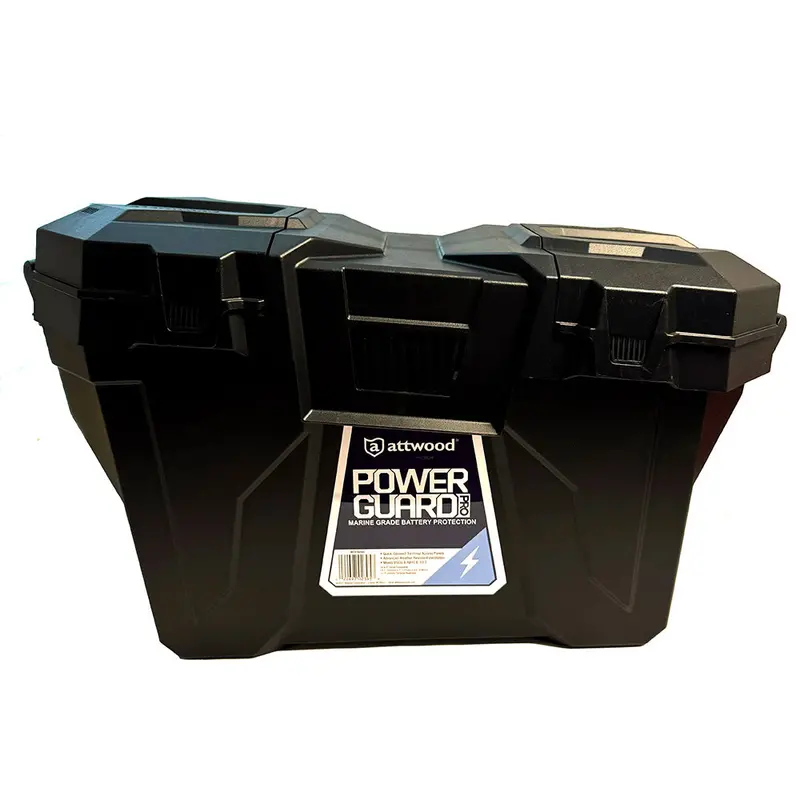 Attwood Powerguard Pro Battery Box – Heavy-Duty Enclosure With Ventilation & Mounting Hardware [9070-7] 1