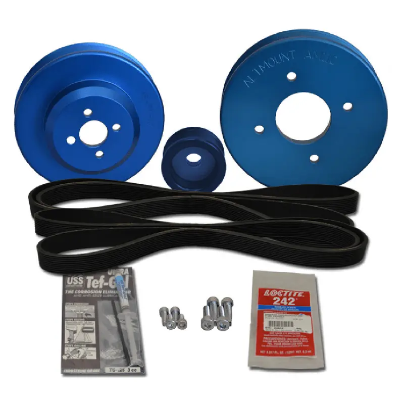 Balmar Serpentine Pulley Kit For Yanmar 3Jh2-Te And 3Jh2-E Engines (Model 48-Ysp-3Jh-C) 1