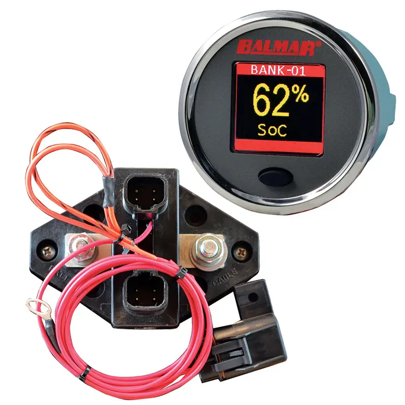 Balmar Sg200 Smart Battery Monitor Kit With Display, Shunt, And 10M Cable 1