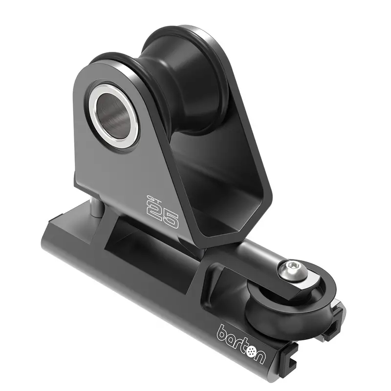 Barton 25Mm Towable Genoa Car With 2:1 Purchase Ratio – Black [25220Gtb] 1