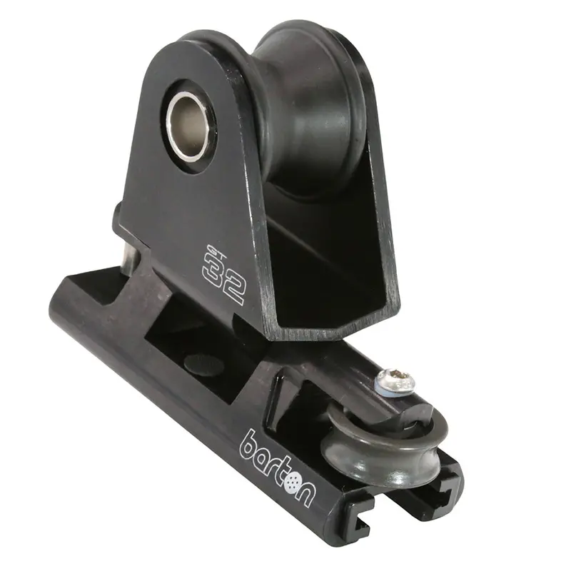 Barton 32Mm Genoa Car With 2:1 Purchase System – Towable Design, Black Anodized [32210Gtb] 1