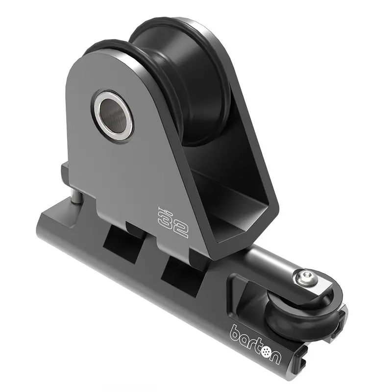 Barton 32Mm Heavy-Duty Towable Genoa Car – 2:1 Purchase Ratio, Black 1