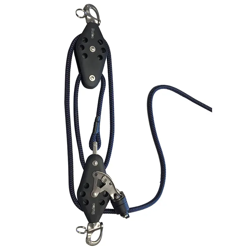 Barton Marine Adjustable Vang System – Size 3 Rigging Kit 1