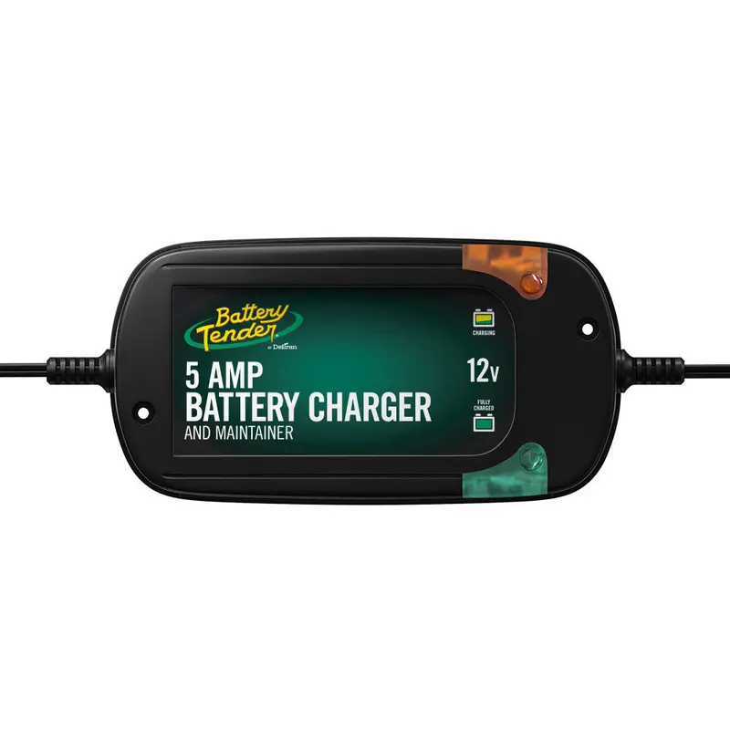 Battery Tender 12V 5A Fast-Charge Battery Maintainer [022-0186G-Dl-Wh] 1