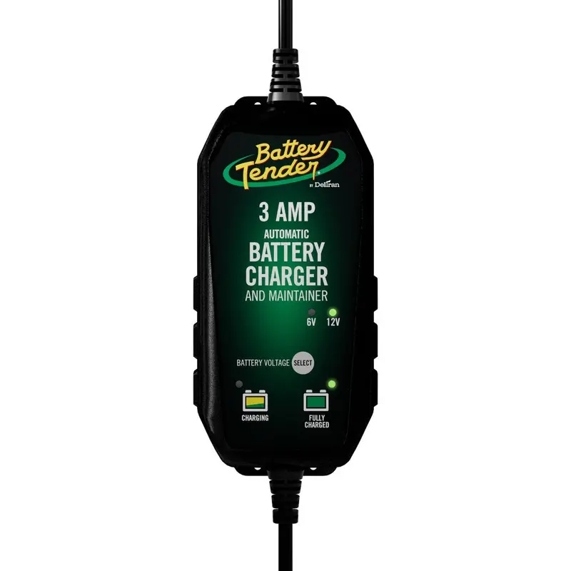 Battery Tender 6V/12V Compact Charger – 3A Auto-Detect Chemistry [022-0202-Cos] 1