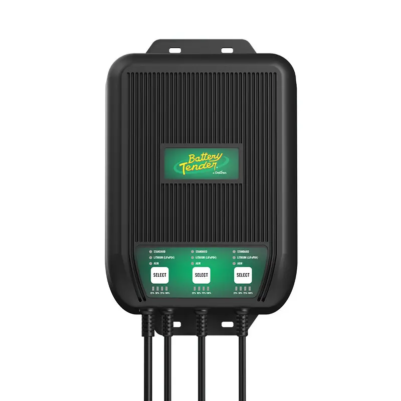 Battery Tender Wavecharge Pro – 3-Bank 12V 30A Smart Charger [022-1008-Dl-Wh] 1