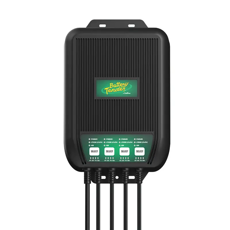 Battery Tender Wavecharge Pro – 4-Bank 12V 40A Smart Charger [022-1009-Dl-Wh] 1
