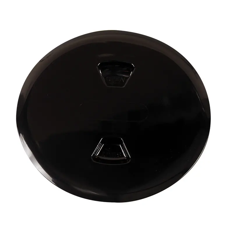 Beckson 5-Inch Twist-Out Deck Plate – Black (Dp50-B) 1